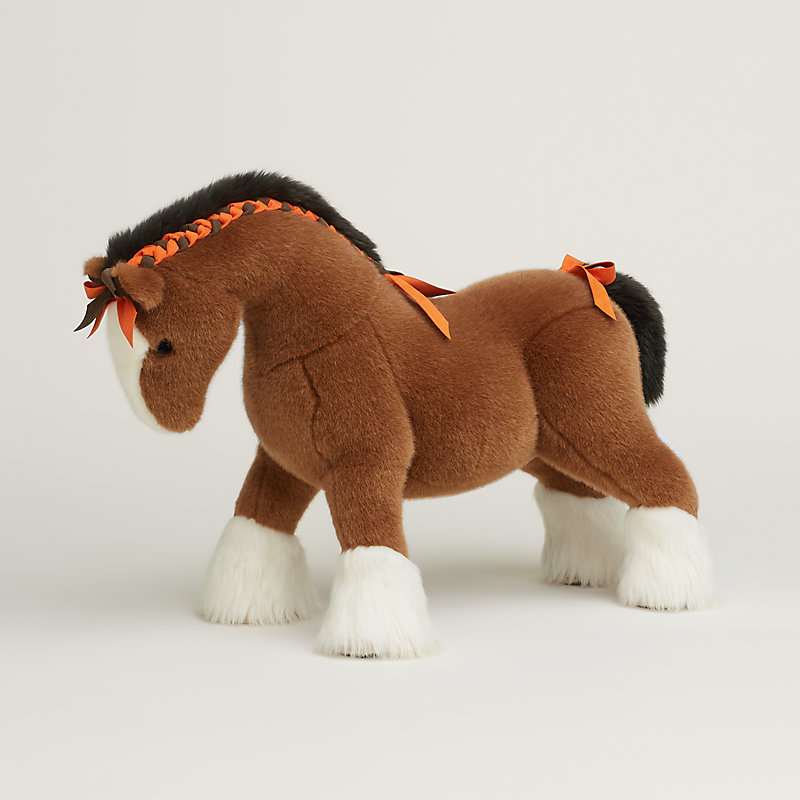 Hermy plush horse, small model | Hermès USA